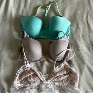 Victoria’s Secret bra bundle FREE PJ SET INCLUDED